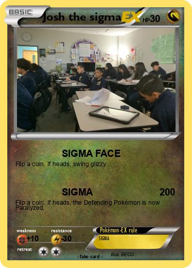Pokemon Josh the sigma