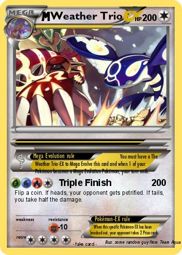 Pokemon Weather Trio