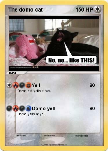 Pokemon The domo cat