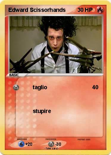 Pokemon Edward Scissorhands