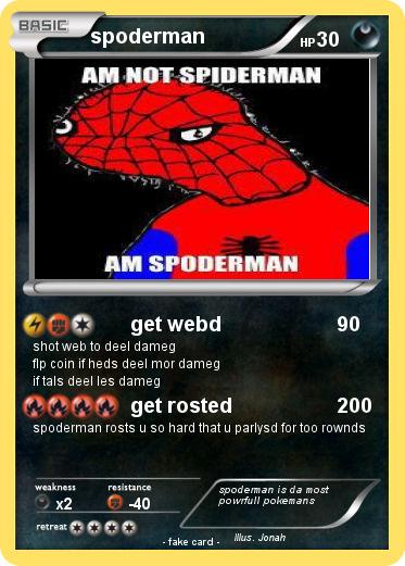 Pokemon spoderman