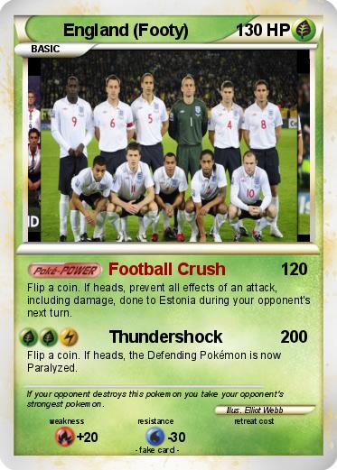 Pokemon England (Footy)