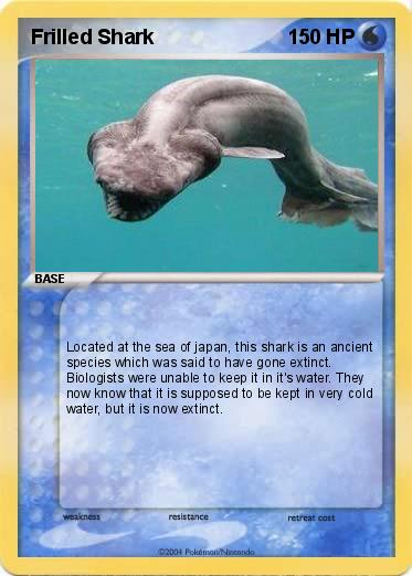 Pokemon Frilled Shark