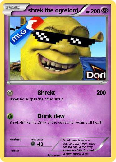 Pokemon shrek the ogrelord