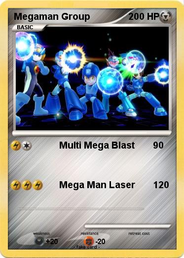 Pokemon Megaman Group