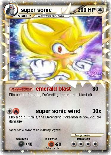 Pokemon super sonic