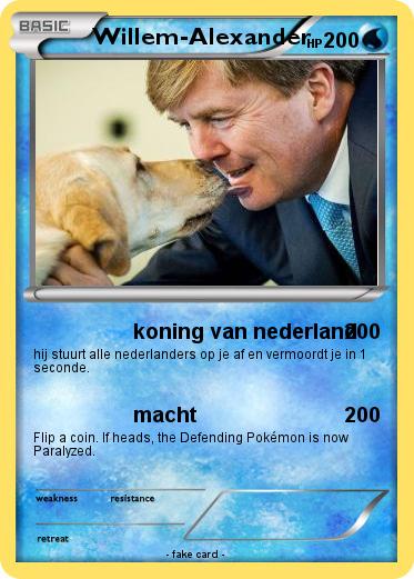 Pokemon Willem-Alexander