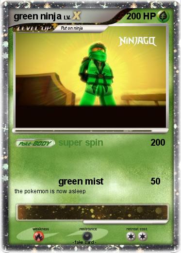 Pokemon green ninja