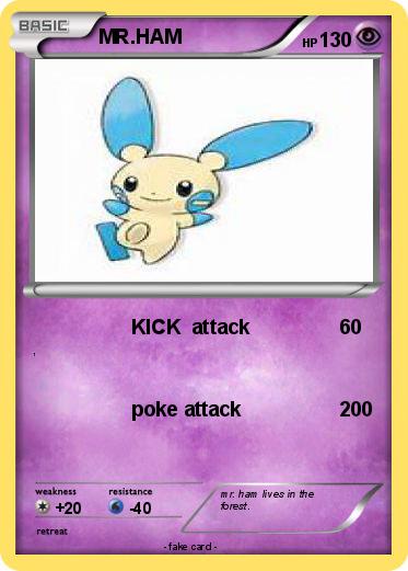 Pokemon MR.HAM