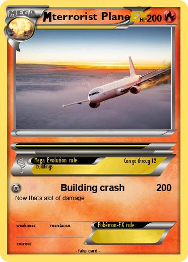 Pokemon terrorist Plane