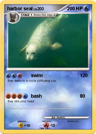 Pokemon harbor seal