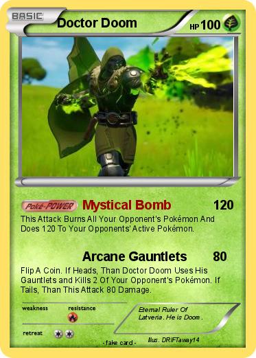 Pokemon Doctor Doom