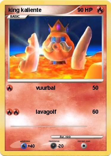 Pokemon king kaliente