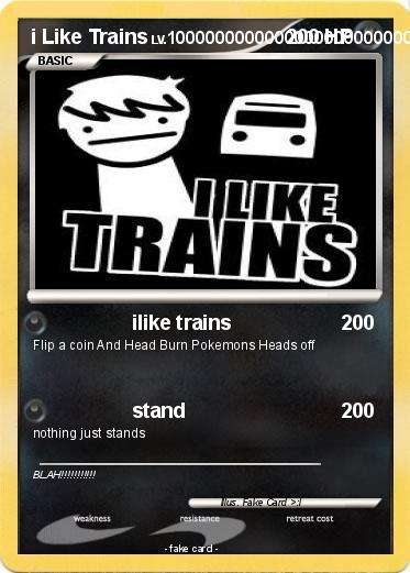 Pokemon i Like Trains