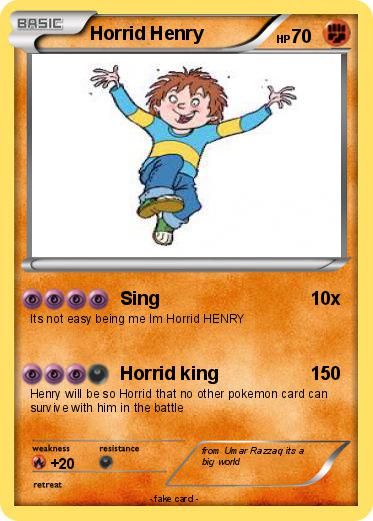 Pokemon Horrid Henry
