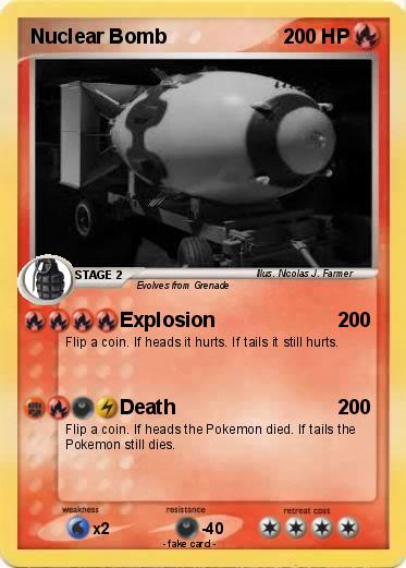 Pokemon Nuclear Bomb
