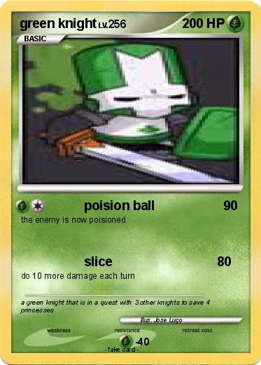 Pokemon green knight