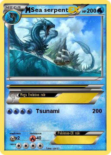 Pokemon Sea serpent