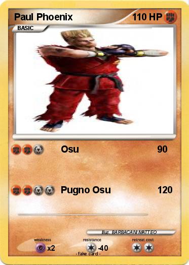 Pokemon Paul Phoenix