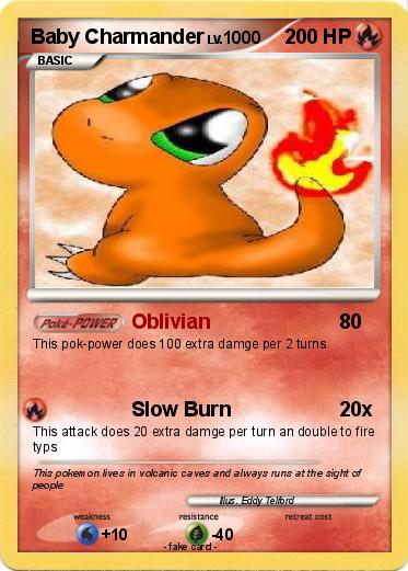 Pokemon Baby Charmander