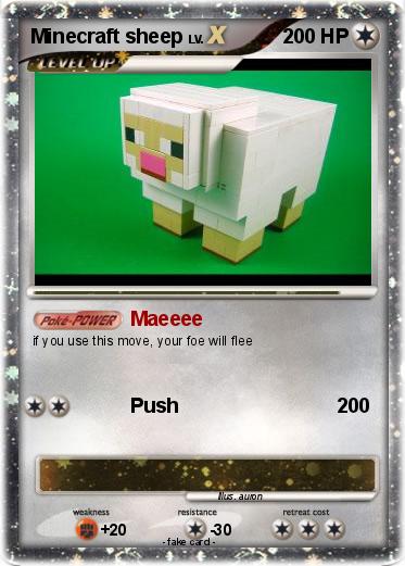 Pokemon Minecraft sheep
