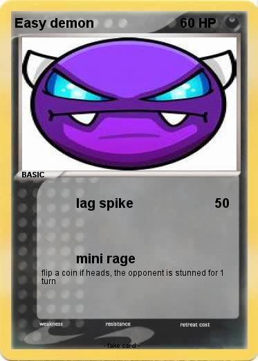 Pokemon Easy demon