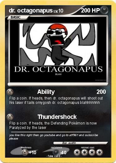 Pokemon dr. octagonapus