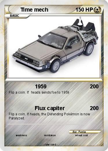 Pokemon Time mech