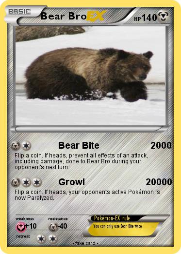 Pokemon Bear Bro