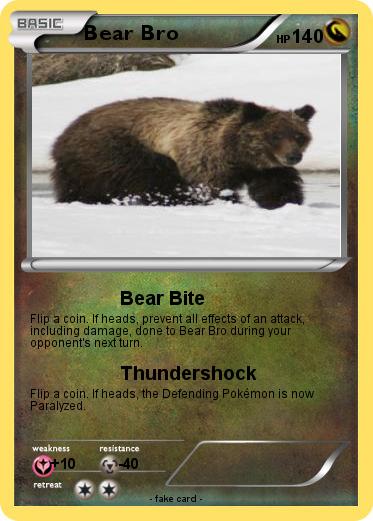 Pokemon Bear Bro