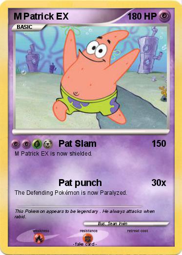 Pokemon M Patrick EX