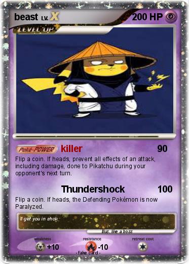 Pokemon beast