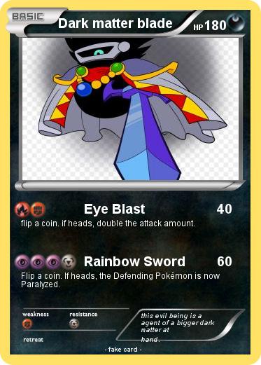 Pokemon Dark matter blade