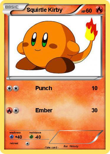 Pokemon Squirtle Kirby