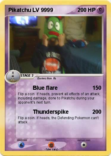 Pokemon Pikatchu LV 9999