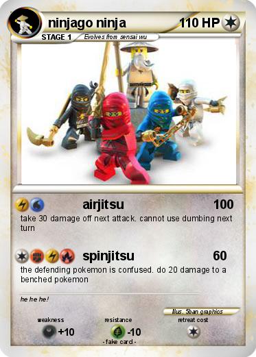 Pokemon ninjago ninja