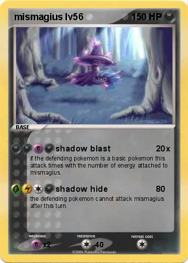 Pokemon mismagius lv56