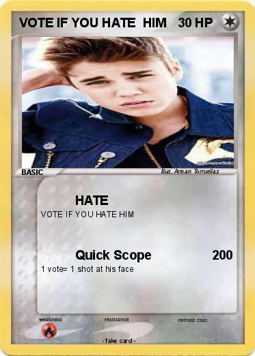Pokemon VOTE IF YOU HATE  HIM