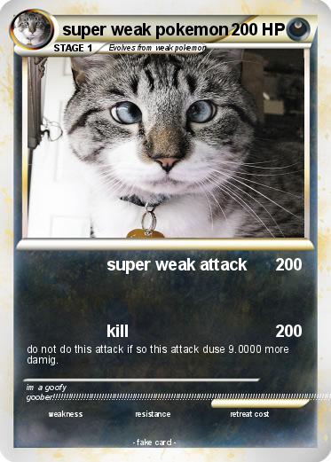 Pokemon super weak pokemon