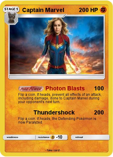 Pokemon Captain Marvel