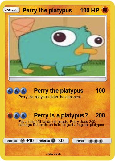 Pokemon Perry the platypus
