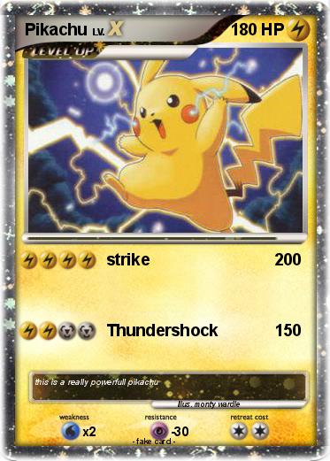 Pokemon Pikachu
