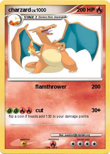 Pokemon charzard