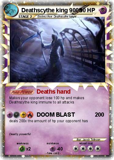 Pokemon Deathscythe king 9000