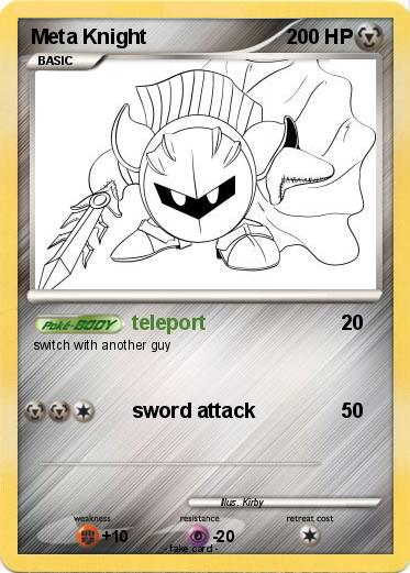 Pokemon Meta Knight