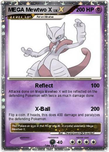 Pokemon MEGA Mewtwo X