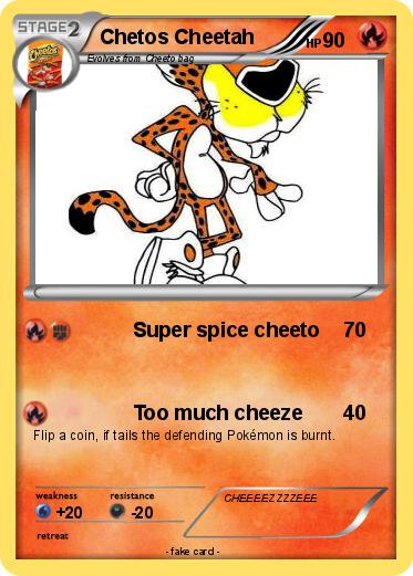 Pokemon Chetos Cheetah