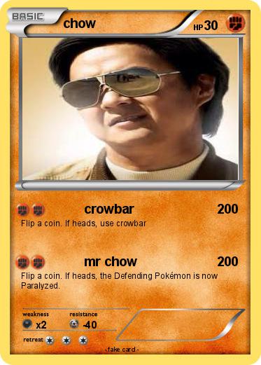 Pokemon chow