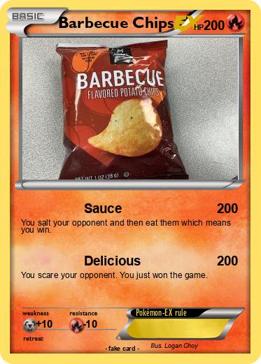 Pokemon Barbecue Chips