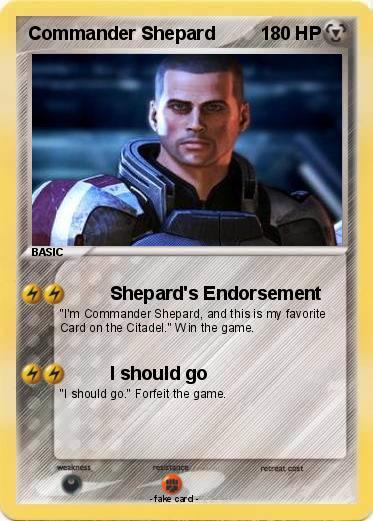Pokemon Commander Shepard